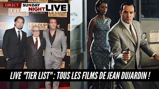 LIVE "TIER LIST" : TOUS LES FILMS DE JEAN DUJARDIN !