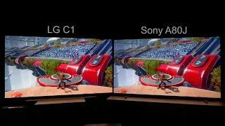 Сравнение LG C1 vs Sony A80J. Часть 2