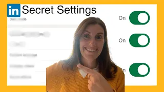 The CORRECT LinkedIn Settings - UPDATED For 2024
