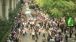 Thai protesters vow no let up after disrupting poll