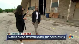 The Difference Between North and South Tulsa (NBC Nightly News)