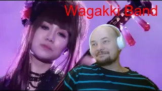 Wagakki Band - 焔 Homura + 暁ノ糸 Akatsuki no Ito. First time watching. Reaction. Реакция.