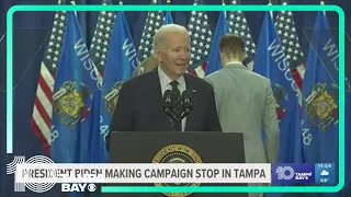 President Biden set to visit Tampa on Tuesday