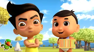 Chunnu Munnu The Do Bhai, चुन्नू मुन्नू, Nahi Nahi Geet + Nimboo Kids Hindi Rhymes