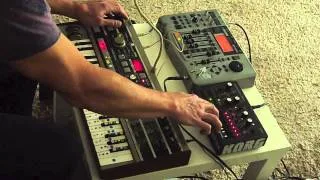 MetalGroove KORG Monotribe , and distorted microKORG