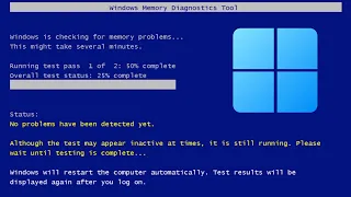 Using Windows Memory Diagnostics!