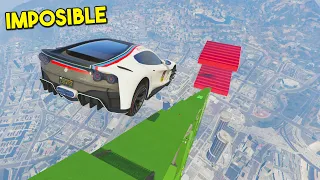 LA MEGA RAMPA MAS IMPOSIBLE DEL MUNDO!! - GTA V ONLINE