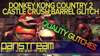 [Panstream] - Donkey Kong Country 2 SNES Barrel Glitch Compilation