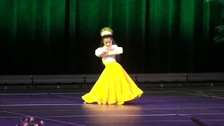 2019 Miss Keiki Hula -Kaimana Friez