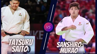 Sanshiro Murao vs Tatsuru Saito - Great Match - 柔道 2023
