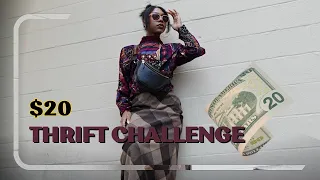 $20 THRIFT CHALLENGE | STYLING ON A BUDGET | EP 1