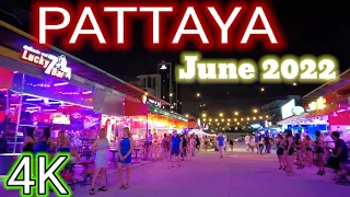 🔴4K PATTAYA 🌴 Walking Around  Soi Buakao Scenes Friday Night Update Thailand 🇹🇭 2022