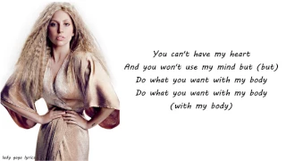 Lady Gaga & R. Kelly - Do What U Want Lyrics