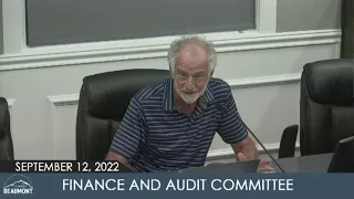 Finance and Audit Committee | September 12, 2022