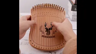 Testing Harpika !! Like a kalimba, harp and lyre cega harpica nature 0 6 7 7 #shorts #harpika