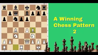 A Winning Chess Pattern | Bill Wall vs Chuck Hatherill  Dayton, OH, 1982