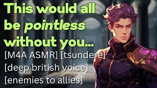 Comforted by Your Tsundere Supervillain Nemesis [M4A ASMR] [enemies to allies] [comfort]
