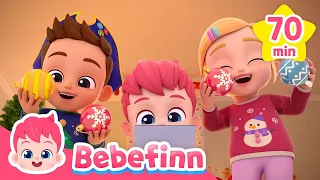 🎄Bebefinn Best Christmas Songs for Kids | + More Songs Compilation | Nursery Rhymes