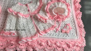 Easy Crochet Baby hat/Crochet bonnet/crochet for life 3601