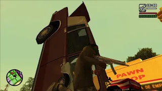 GTA SA - Monster Truck Glitch