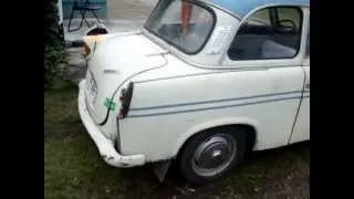 Trabant P50 500 1.Start nach 36 Jahren in der Scheune