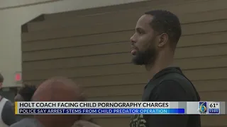 Basketball coach charged in ‘child predator operation’