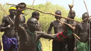 Comunidad indígena Bodi. Lucha ritual. Etiopía