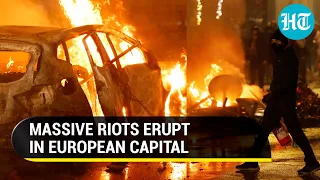 Riots in Brussels after Morocco defeat Belgium in FIFA; Vehicles burnt, stones pelted | Watch