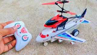 rc airplane and rc helicopter unboxing | caar toy