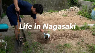 [Vlog] Daily Life in Nagasaki, Japan: Fun Miso Soup & Home Gardening Life