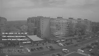 Timelapse 20-06-2020 - Новомосковск, Украина