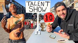 Hosting a Talent Show in the Most Dangerous Town