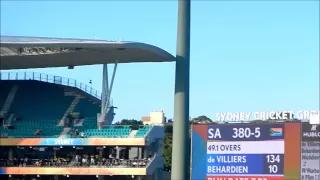 AB de Villiers hits another big six