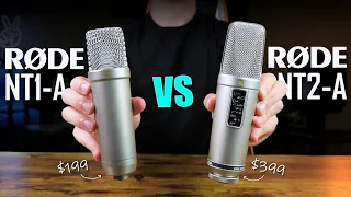 Which Rode Microphone Should You Buy?! -  Rode NT1-A Microphone VS Rode NT2-A Microphone (2021)