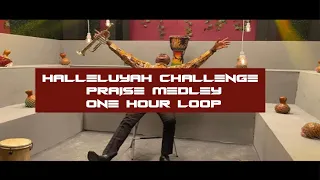 Halleluyah Challenge Praise Medley | 1 Hour Loop (with Transitions) | Nathaniel Bassey