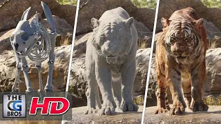 CGI & VFX Breakdowns "The Characters of The Jungle Book" - by MPC