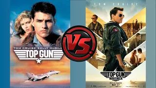 Top Gun VS Top Gun Maverick | side by side comparison