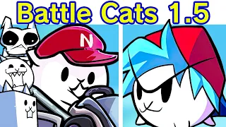 Friday Night Funkin' VS Battle Cats 1.5 FULL WEEK (CANCELLED BUILD) (FNF Mod) (Craziest Cat Battle)
