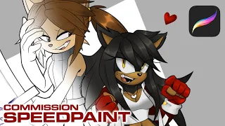 Speedpaint | Sonic OC Commission