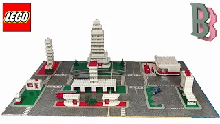 Vintage LEGO Town Plan 725 - Review 1961 (+ 001, 605, and 700)