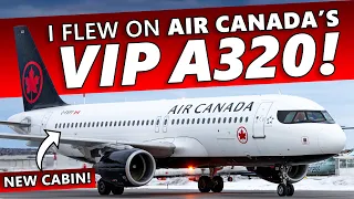 I Flew on Air Canada's PRIVATE A320!