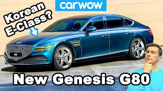 The Mercedes E-Class from Korea: Hyundai's bold new Genesis G80 luxury car!