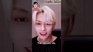 Speaking to Moon Junhui in Chinese 💎 #seventeen #jun #videocallfansign #carat