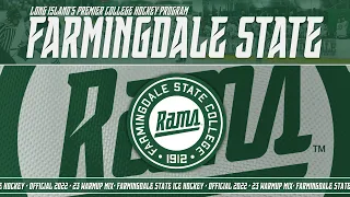 Farmingdale State Hockey Official 2022-23 Warmup Mix