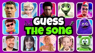 Guess The Meme & Youtuber By Song #1 | Lay Lay, King Ferran, Salish Matter, MrBeast , Elsa, Trolls 3