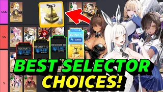 Best Nikkes To Choose For Selector! | Use Now Or Save For Later?