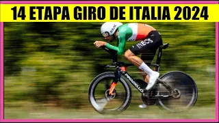 14 ETAPA GIRO DE ITALIA 2024 NAIRO Quintana Tadej Pogacar Daniel MARTINEZ