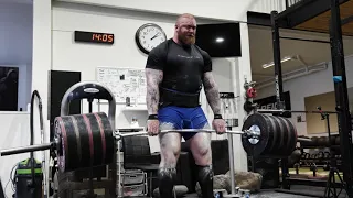 Is Hafthor going to lift 520 Kilos?! (New PR) #powerlifting #strongman