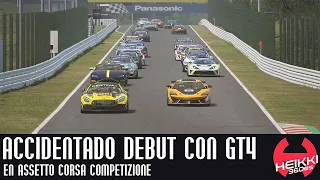 Una accidentada primera carrera online con los GT4 en Assetto Corsa Competizione