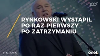 Pierwszy występ Ryszarda Rynkowskiego po zatrzymaniu | Onet100